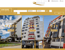 Tablet Screenshot of hotelreginabolivia.com